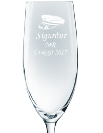 Útskriftarglas